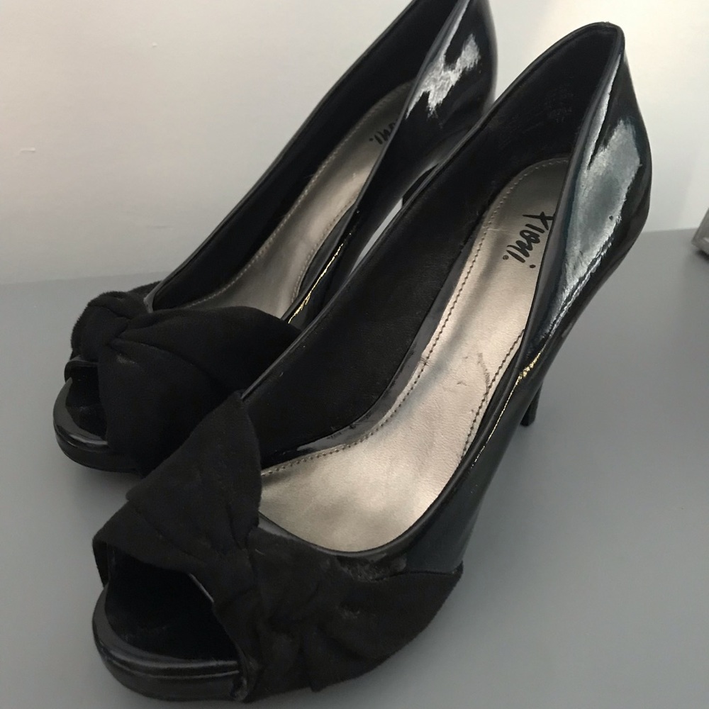 black shoes